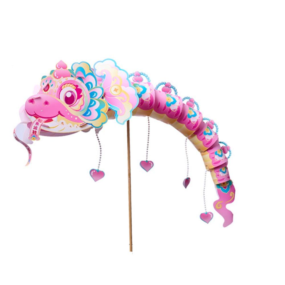 Traditional Lucky Dance Snake Lantern Cute New Year Luminous Lantern Good Luck Decoration