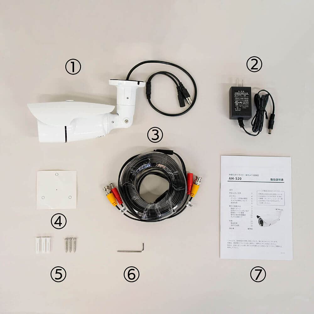 Carrot Systems AHD Camera Cannonball Type Starlight/IR