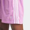 Adidas Шорты женские из французского трикотажа Always Originals Series с тремя полосками, фиолетовые IY2155