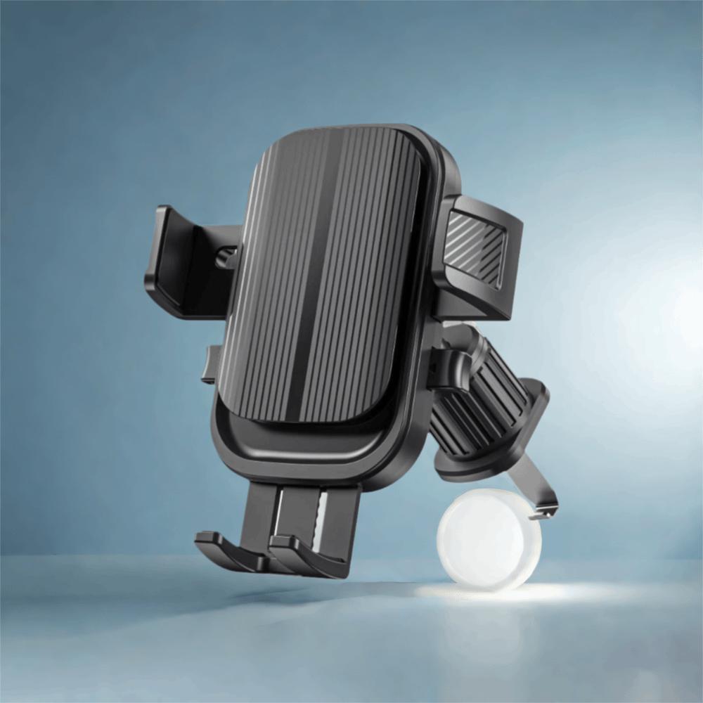 Auto Lock Mechanism Cell Phone Holder Vent Mount Design Universal Phone Holder Car Interior