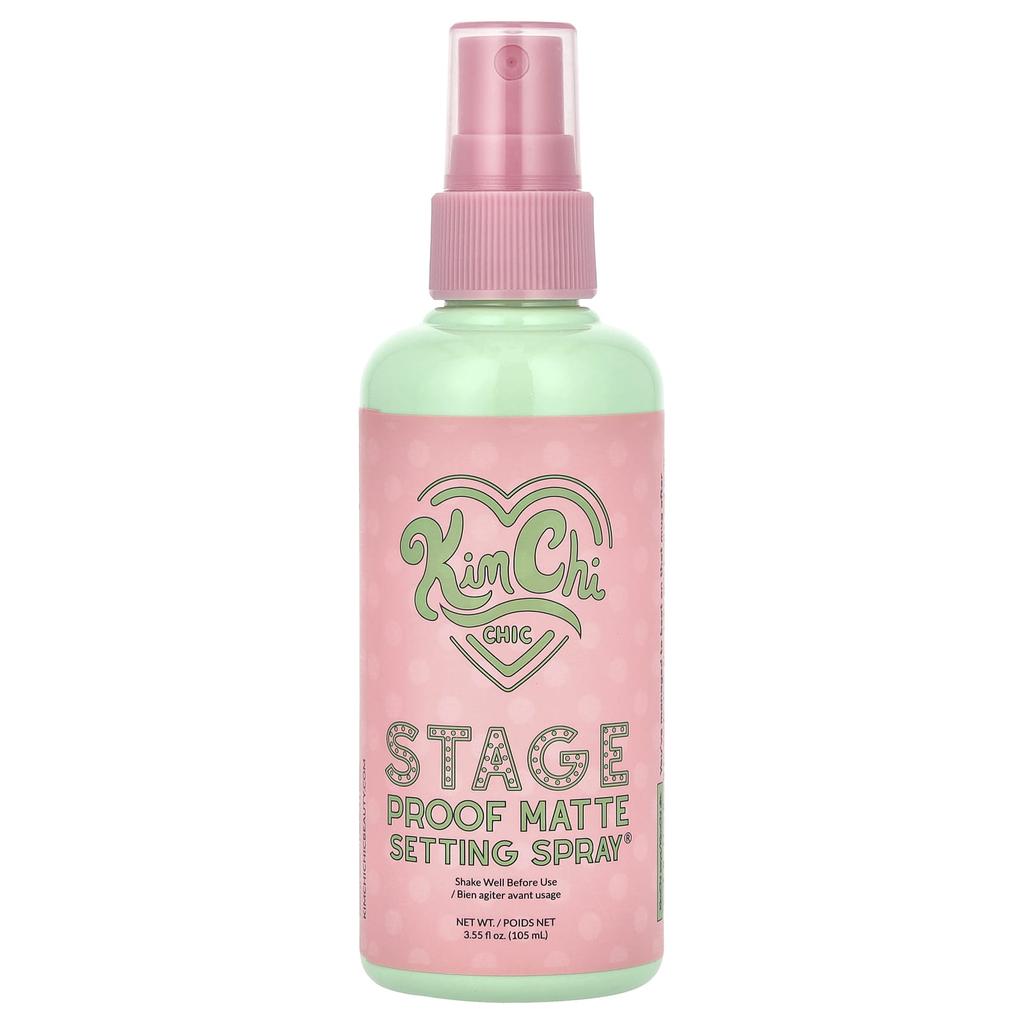 Kimchi Chic Beauty Stage Proof Matte Setting Spray®, 01 Matte Finish, 3.55 Fl Oz (105 Ml)