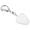Heart Shaped Guitar Pick Keyring Picks Size Case Guitar Pick Keychain  Musical Accessories
