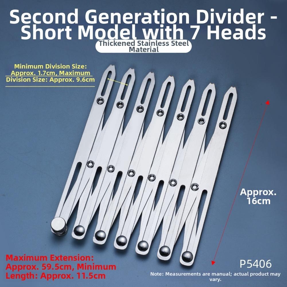 Раздвижная алюминиевая измерительная линейка для точного измерения и разметки в швейном деле, рукоделии, деревообработке и для складок