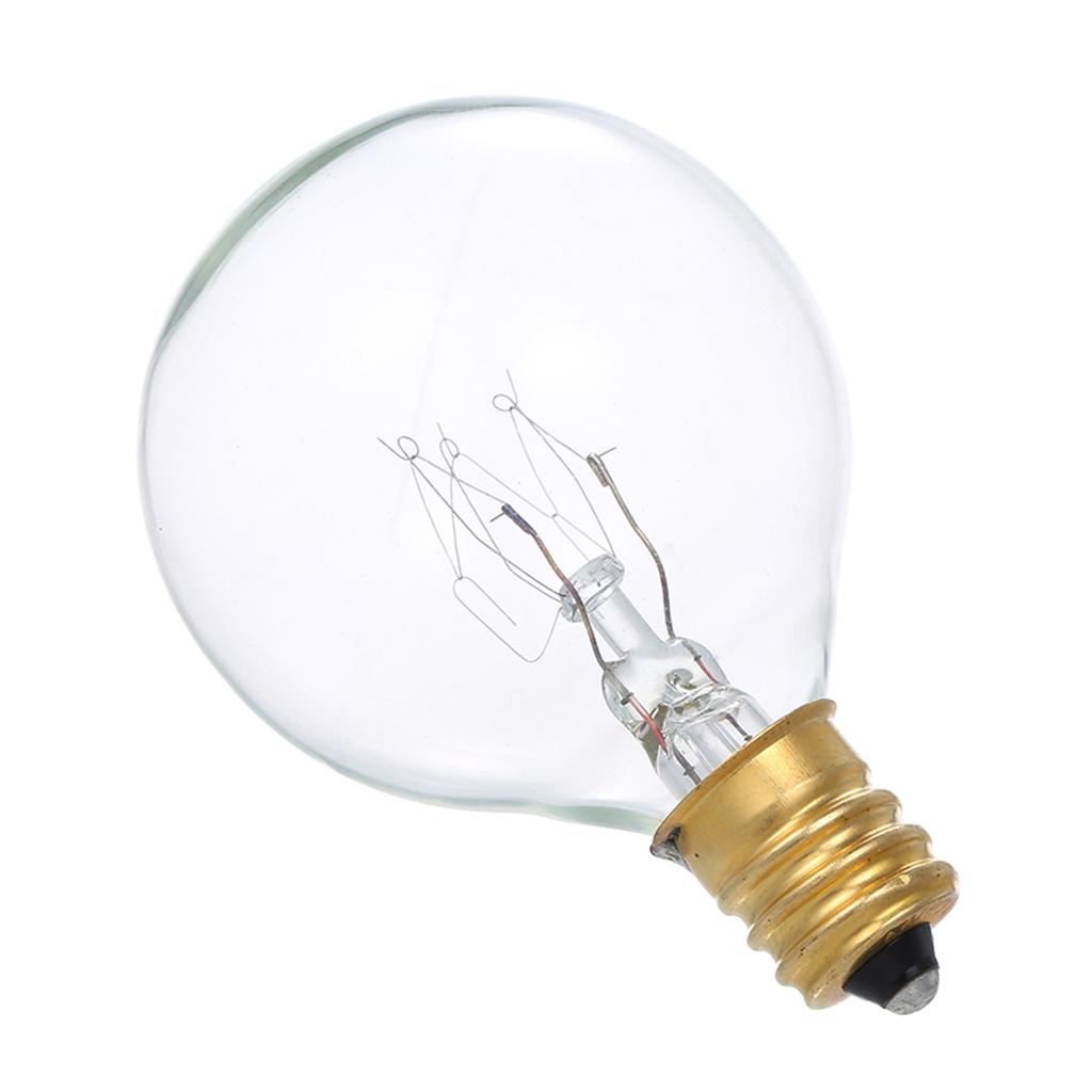 AC230V G40 Globe Вольфрамовая лампа накаливания 25 шт. E12 Цокольный держатель IP44