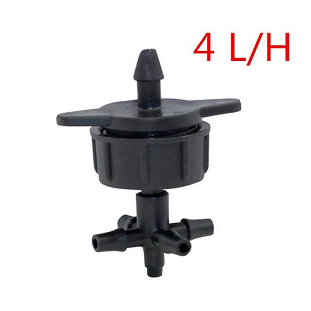 4- сторонняя насадка для орошения сада 2л, 4л, 8л. Подходит для капельного полива