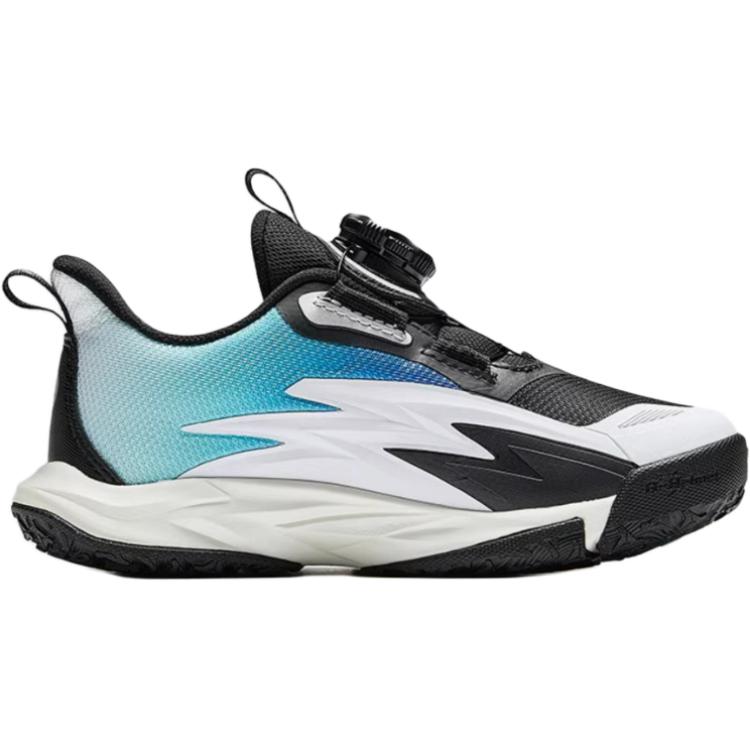 Anta Детские кроссовки для бега Fly Knight 8.0 из синтетической кожи, удобные, универсальные, нескользящие, износостойкие, с низким верхом. Детские кроссовки для бега, синие 312449963-4