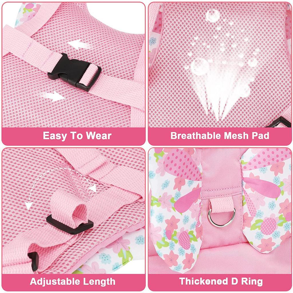 Детский противоутерянный безопасный поводок-рюкзак с веревкой и браслетом для колясок