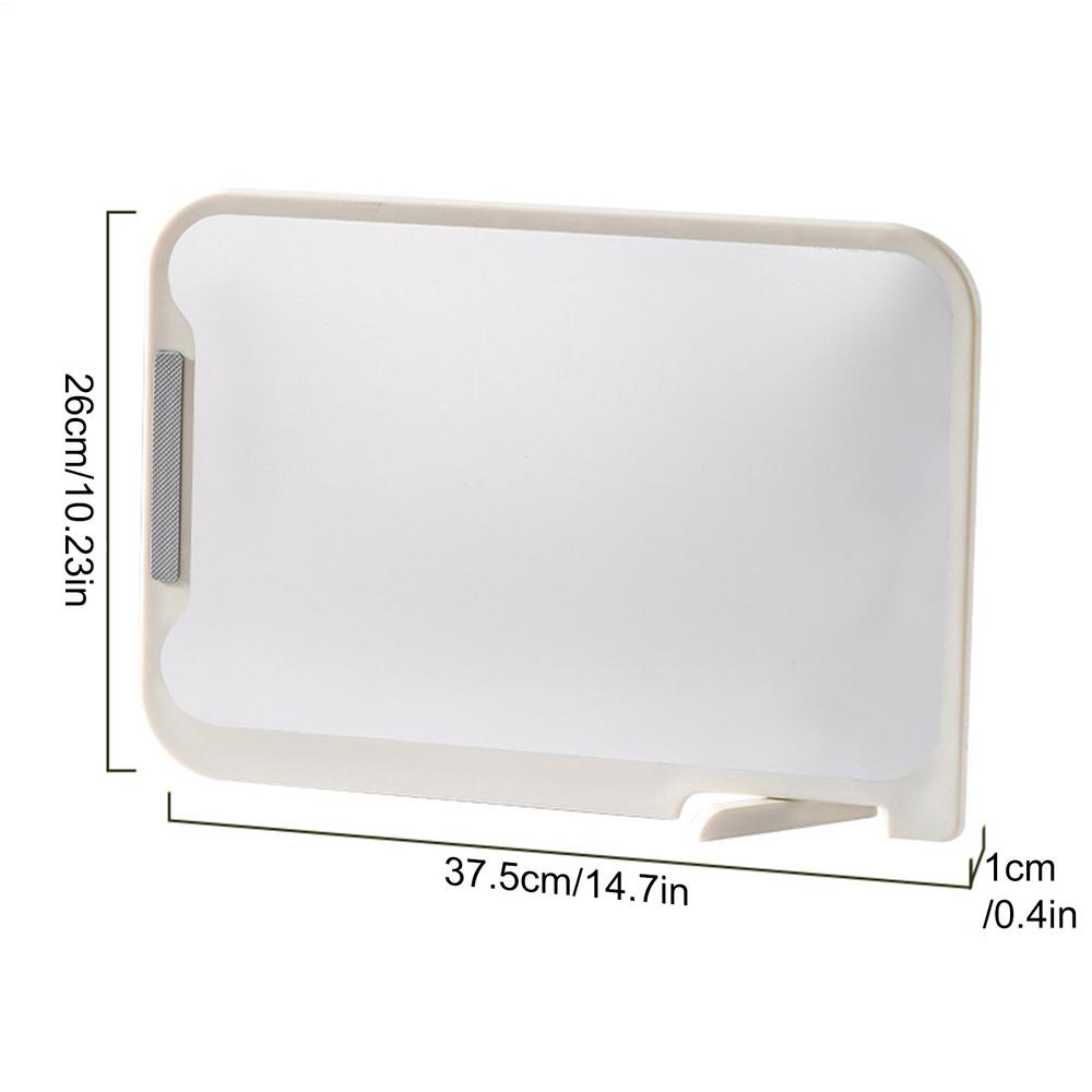 Разделочная доска двусторонняя из нержавеющей стали разделочная доска для кухни пищевой ПП нескользящая легко моющаяся для нарезки быстрой разморозки