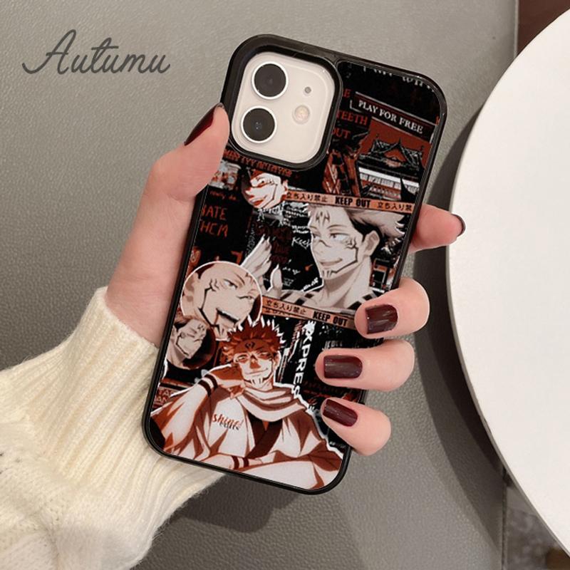 Чехол для телефона Jujutsu Kaisen Satoru Gojo для iPhone 11 12 13 14 Pro Max mini XR XS SE 2020 6S 7 8 Plus Samsung Galaxy S21 S22
