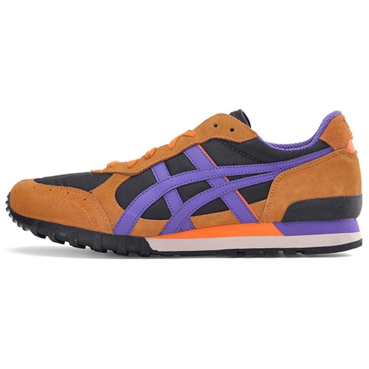 Onitsuka Tiger Colorado Eighty Five Running Shoes Unisex Low top Black/Yellow/Purple D4S1N-9032