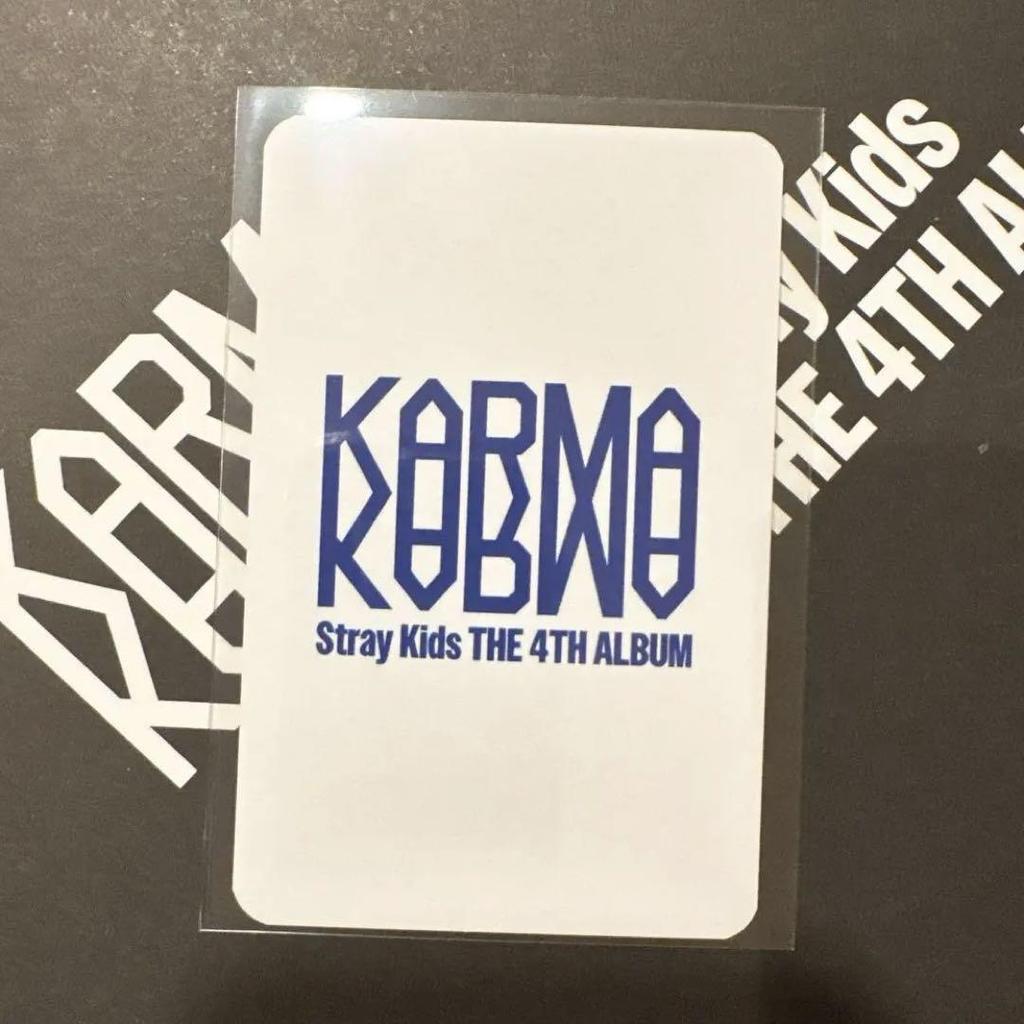 [Б/У] straykids Хёнджин КАРМА BDM Лимитированная предзаказная торговая карточка