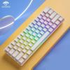 K28 Механическая игровая клавиатура с RGB-подсветкой и возможностью горячей замены, двухрежимная