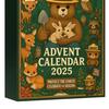 Halloween Countdown Calendar 2026 Advent Calendar with 24 Pcs Classic Doll Figures Party Festive Decoration