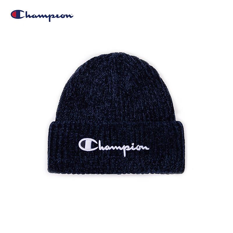Champion Детская классическая вязаная шапка с логотипом