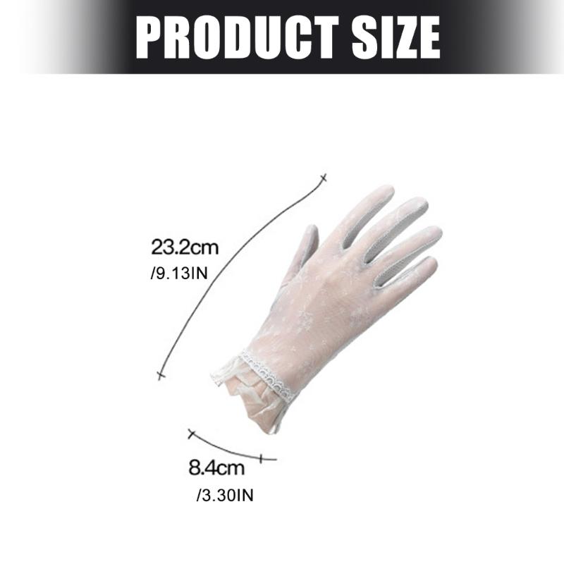 1pair Light weight Outdoor Gloves Touchscreens Functionality Antiskid Gloves for Driving and Cycling