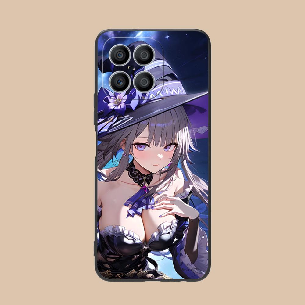 HSR Herta Матовый ТПУ Чехол для Мобильного Телефона для Honor 90 80 70 60 50 30 20 10 9 8 7 Pro S SE Lite 5G Цветной Печатный Чехол