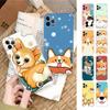 Мультяшная собака Корги Чехол для телефона Силиконовый Мягкий для iphone 14 13 12 11 Pro Mini XS MAX 8 7 6 Plus X XS XR Чехол