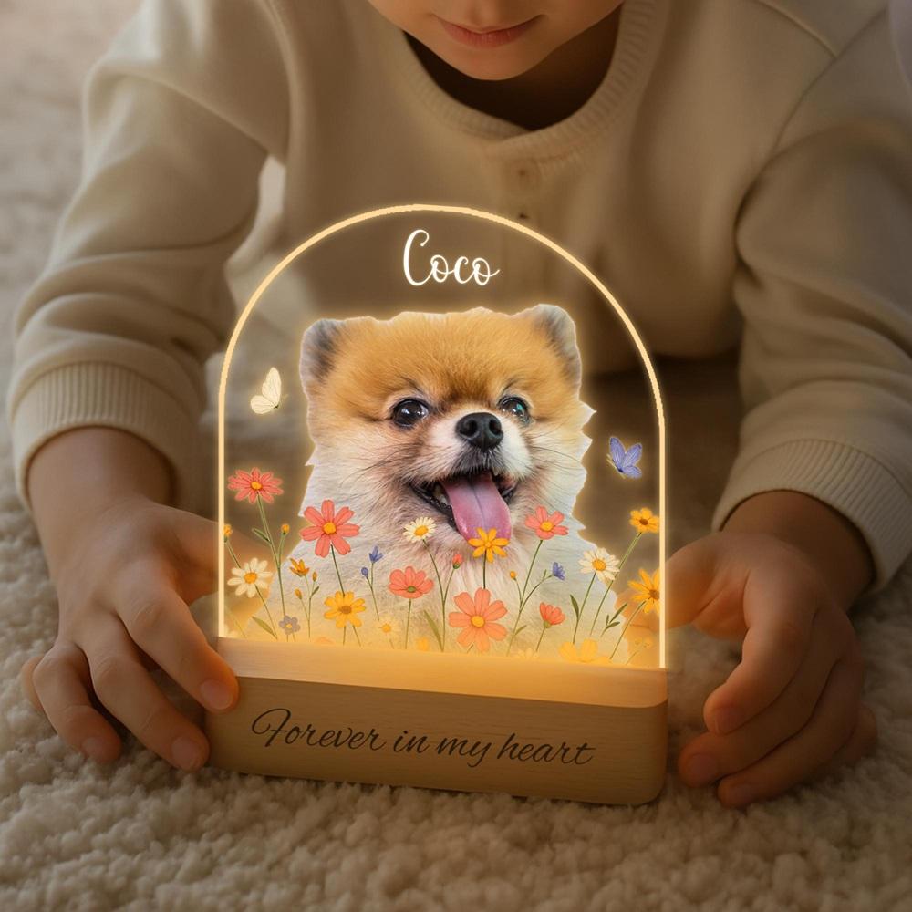 Custom Dog Heartfelt Memorial Keepsake for Dog Owners to Cherish Pet Memories Picture Plaque Personalized Acrylic Photo Frame
