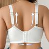 Большой размер Чистое желание Вышитое кружевное бра Поднимающее Утягивающее U-образная спинка С эффектом пуш-ап