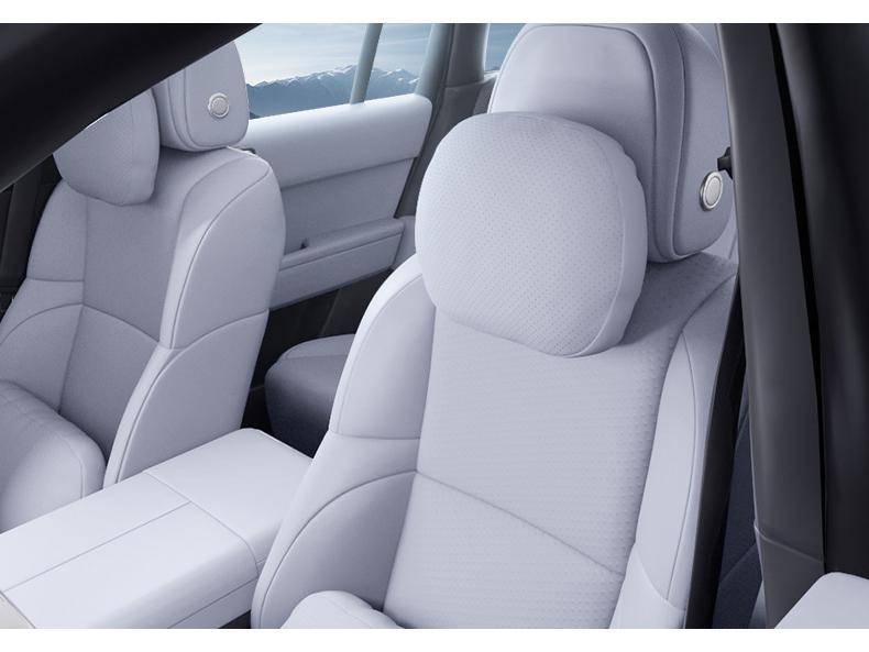 XPeng G7 Headrest Lumbar Support & Neck Pillow Set - Essential Car Accessories for Comfort & Interior Decoration.