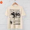 Summer New Men's T-Shirt Vintage 90s Fleetwood Mac Rumors 1977 Music Band T-Shirt Vintage Fashion Unisex Short Sleeve Top