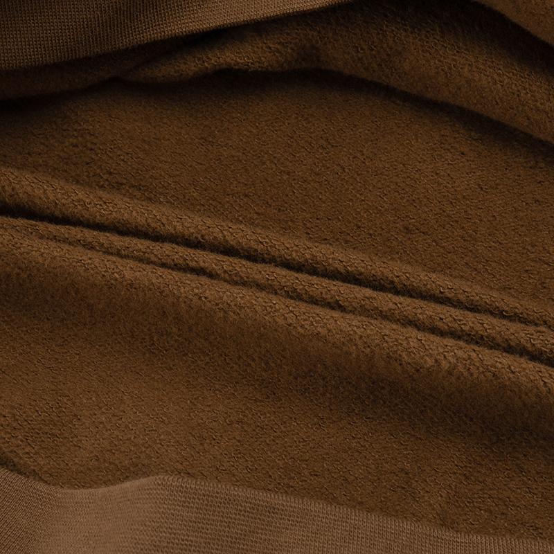 Jordan Толстовка Flight Fleece Hoodie с логотипом, женские топы, коричневые DQ4604-385