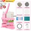 Guzi Craft 58mm Badge Maker DIY Pin Machine with Accessories