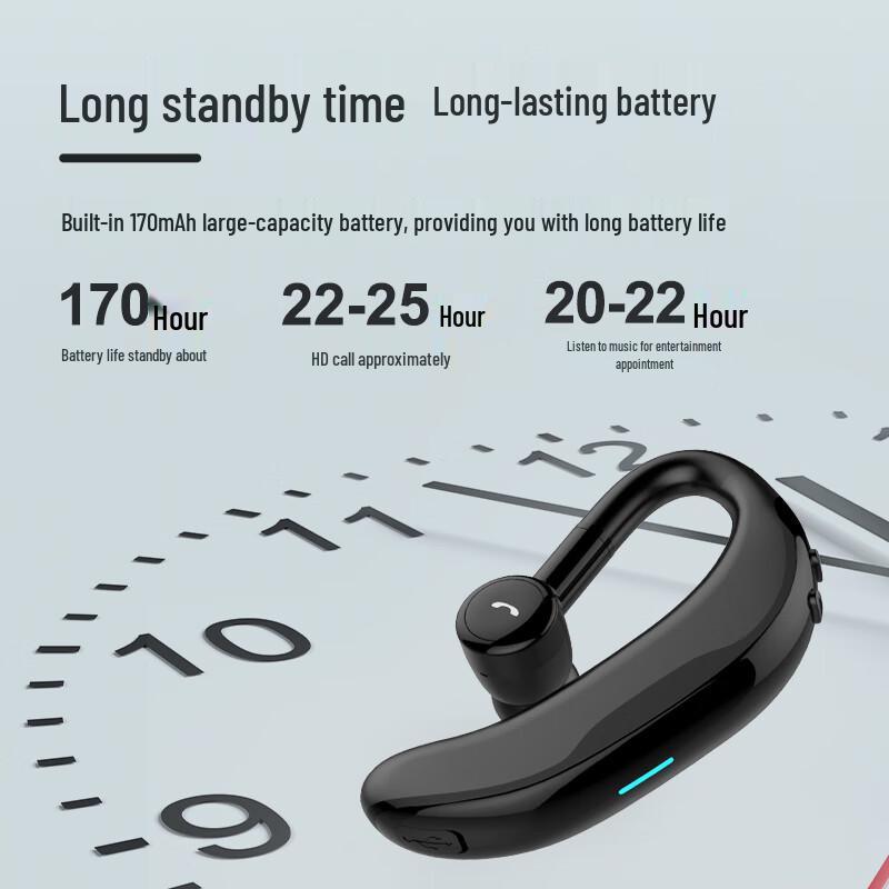 Беспроводная Bluetooth-гарнитура Masentek F600 с заушным креплением
