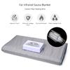 2 Zones FIR Far Infrared Sauna Blanket Body Slimming Weight Loss Machine