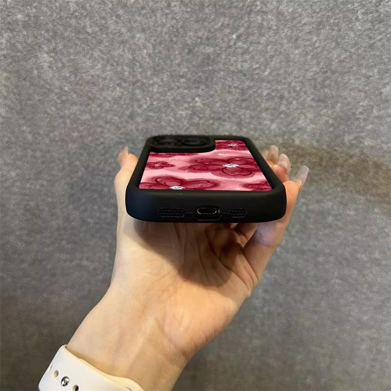 Силиконовый чехол для телефона с алмазным цветочным дизайном для Samsung Galaxy S25 S24 S23 S22 S21 S20 Ultra Plus FE A15 A35 A54 A55