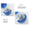 Smart Teasing Dog Ball LED Boredom Interactive Automatic Rolling and Moveing Ball ElectricDogs Toy for Small Medium Large Dog