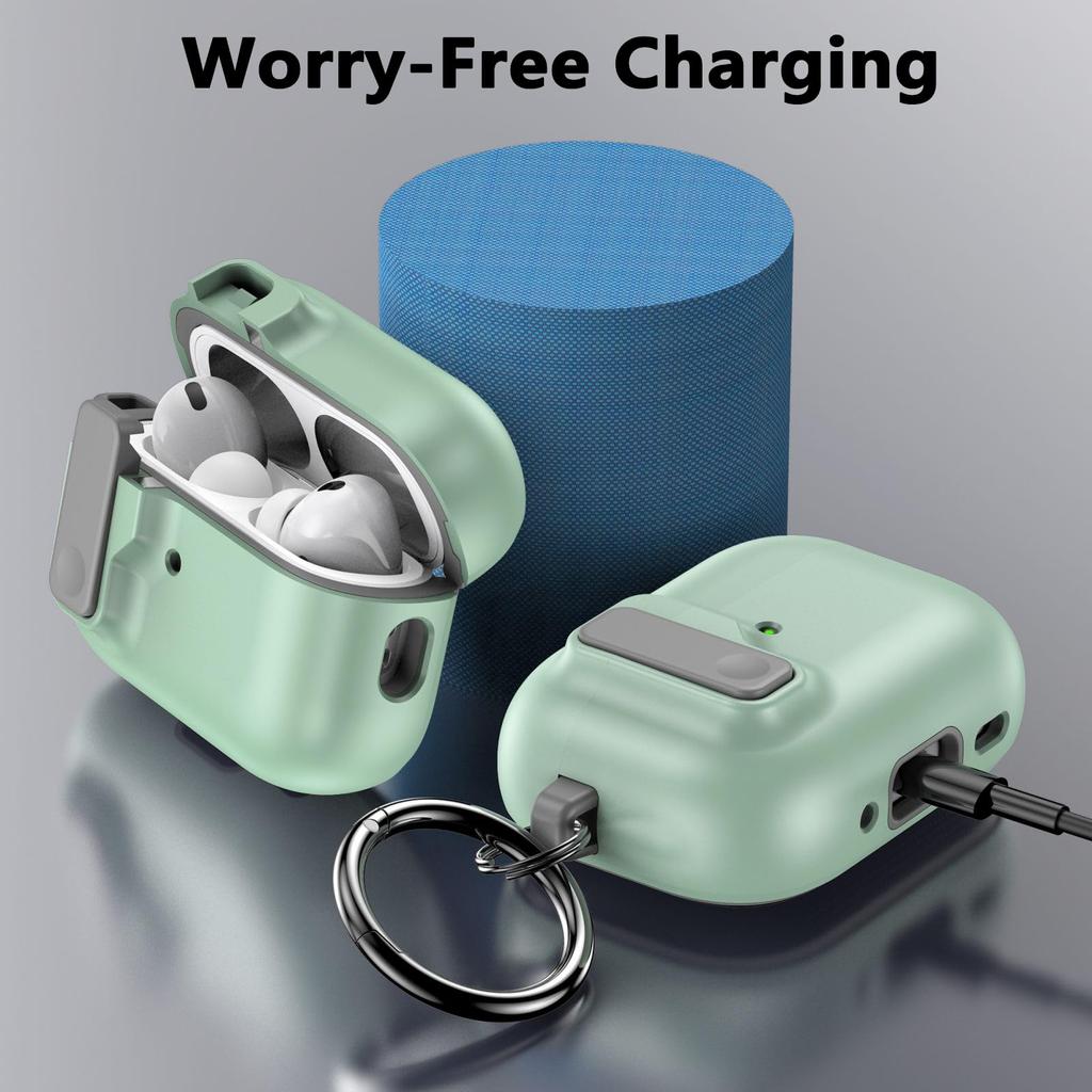 Case for AirPods 4 Soft TPU Headphone Cases Accessories Shockproof Cover Wireless Earbuds Full Protective Case for AirPods Pro 2