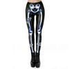 Halloween Day New Women's Print Leggings Show Costume