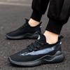 Новая мужская повседневная обувь от производителя, дышащие спортивные кроссовки для бега, мягкая подошва, трендовые легкие летающие плетеные туфли