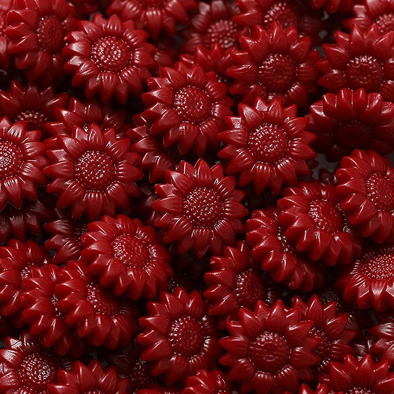 Huidisi Перламутровые Гранулы Сургуча Смешанных Цветов Подсолнух для Штампов