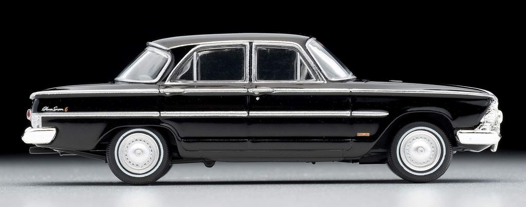 Tomytec Tomica Limited Vintage scale Nissan Prince Gloria Super 6 Black 1966 Model 1/64 TLV-174d (Finished)