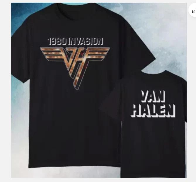 Van Halen World Tour Invasion T-Shirt.