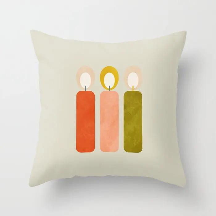 Декоративная наволочка для подушки Home Чехлы для подушек 45*45 nordic 40*40 40x40 50x50см Гостиная современная геометрическая абстракция 45x45 60x60см