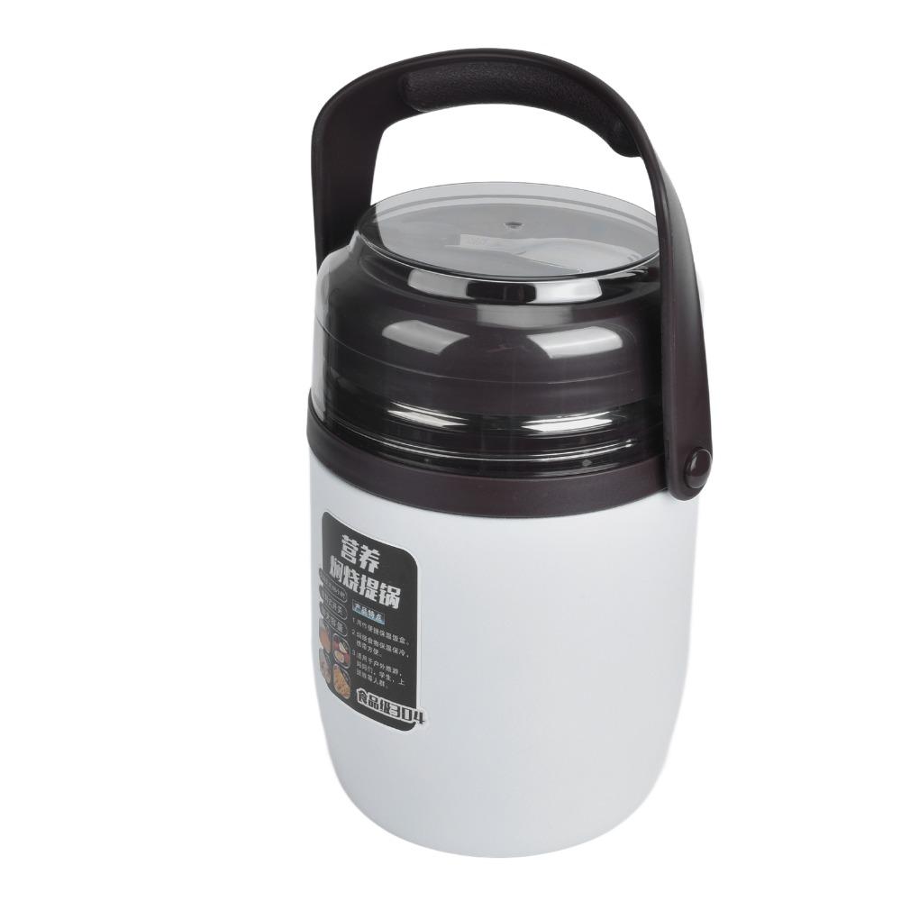 2-Tier Thermal Lunch Box 2L Insulated Lunch Container Insulated Food Container For Office Worker