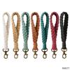 Hand-Woven Cotton Rope Keychain Lanyard Pendant