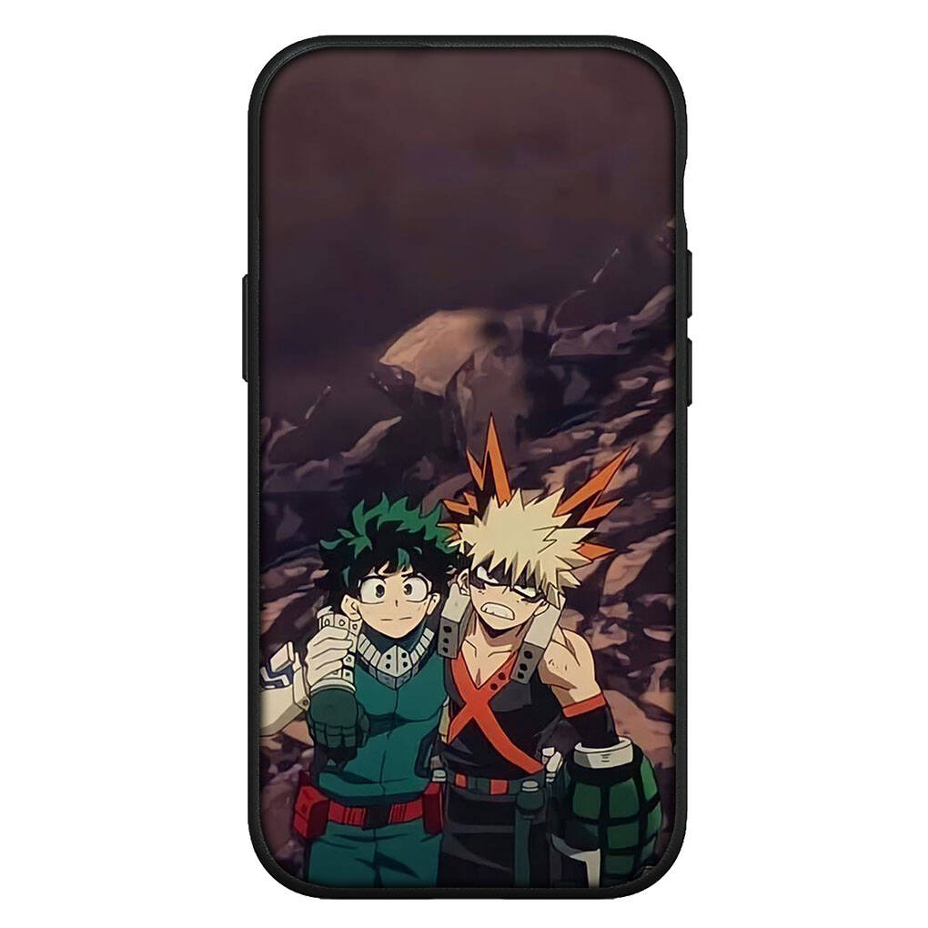 Чехол для iPhone 17 16 15 Xiaomi Poco Redmi Note 14 13 12 11 Pro Max Samsung Galaxy S25 S24 S23 OPPO Huawei My Hero Academia All Might BNHA Чехол для телефона