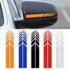 2PCS Rearview Mirror Stripes Car Stickers