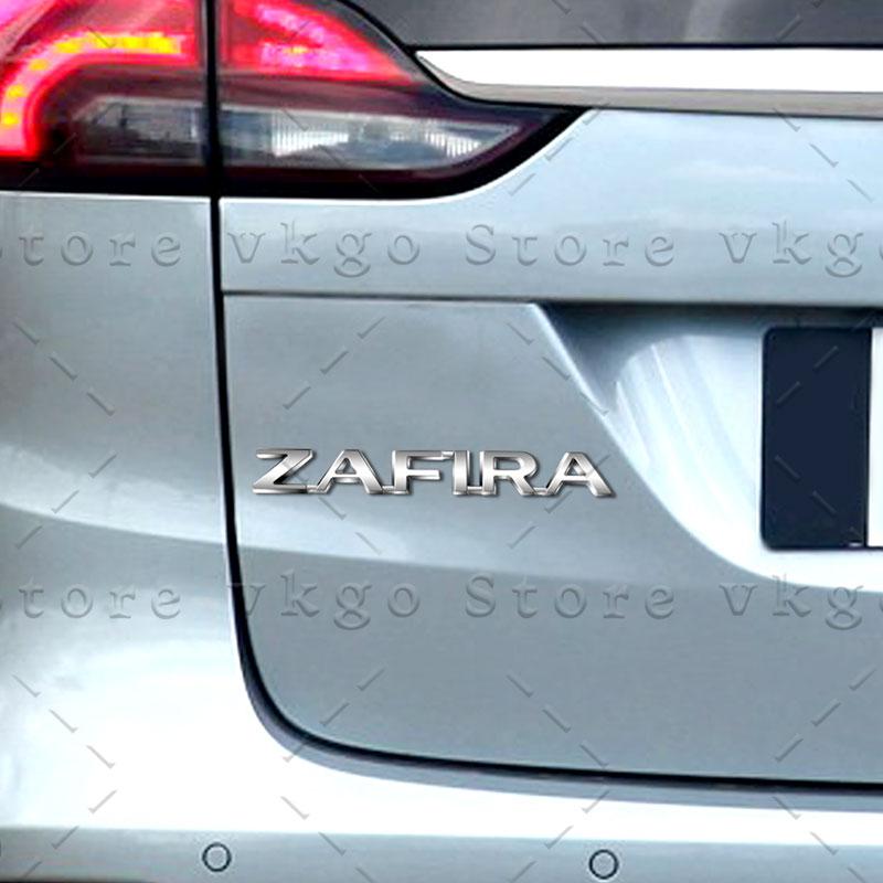 3D Chrome Metal 1.8-16V Letters Rear Trunk Fender Emblem Sticker For Vauxhall Astra 1.6 Opel Zafira Optima Corsa Accessories