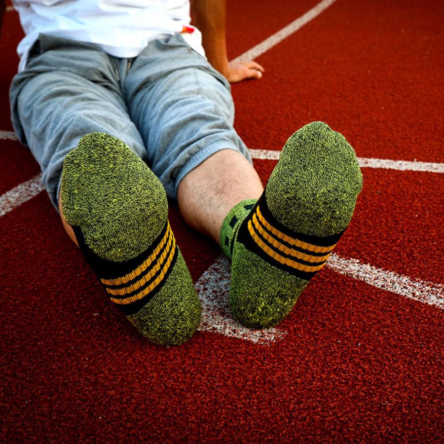 Новые уличные спортивные носки, хлопковые компрессионные носки для мужчин, модные толстые деловые мужские носки