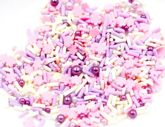 3D Polymer Clay Candy Chocolate Mix Sprinkles 3D Type for 3D Slime