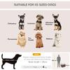 Folding Fabric Soft Pet Crate 46Lx36Wx41H Cm Brown