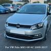 2 шт. диффузор для переднего бампера для VW Polo MK5 6R 6C TDI TSI 2009-2017 сплиттер для модернизации подбородка кузова комплекты для тюнинга аксессуаров