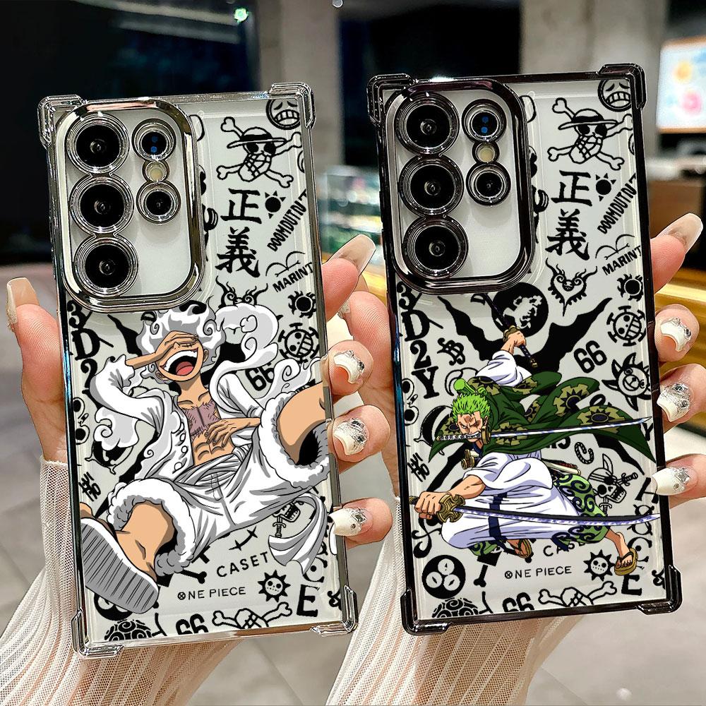Аниме Горячий O-One Piece Чехол для Galaxy S26 Ultra Чехол для телефона Samsung S26 S25 S24 S23 S21 Ultra S20 FE S25 Plus 5G Мягкая крышка