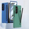 Samsung Galaxy Z Fold 7 6 5 4 uchun Ko'p Rangli Ultra Yaxlit Mat Qopqoq Sensorli Qalamli Qalam Uyasi bilan Temperlangan Plyonka Zarbdan Himoyalovchi Qattiq Qopqoq