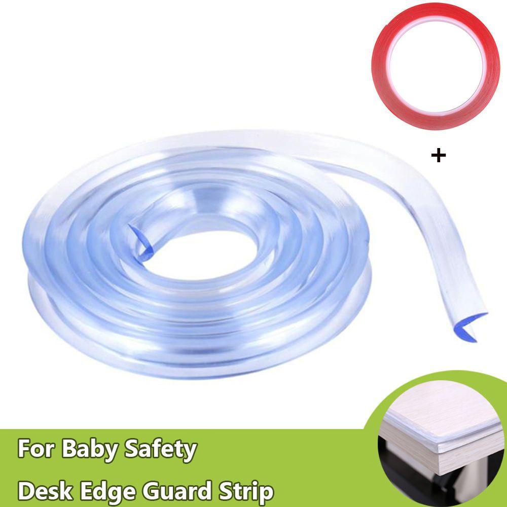 Прозрачный пенопластовый бампер для мебели, защитный уголок для стола, защитная полоса для защиты ребенка